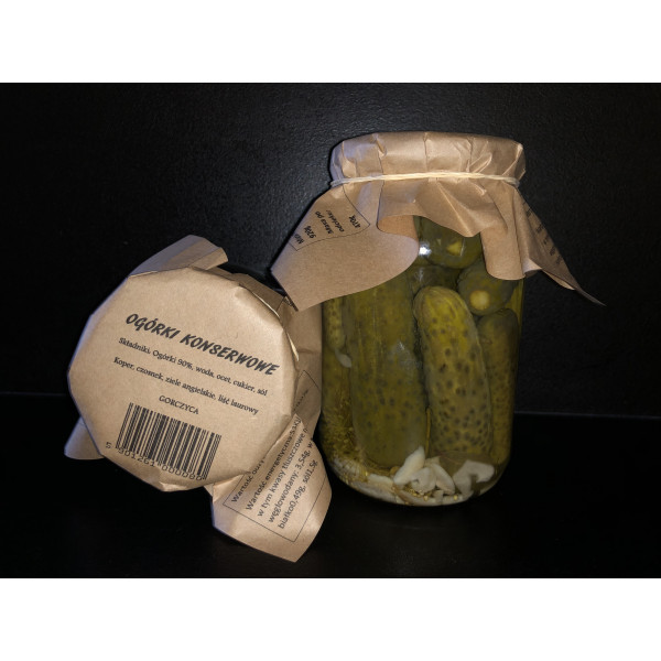 OGÓRKI KONSERWOWE 900ml