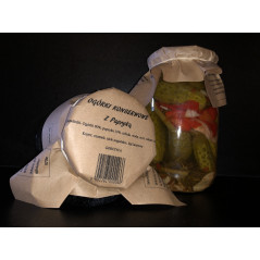 OGÓRKI KONSERWOWE Z PAPRYKĄ 900ml