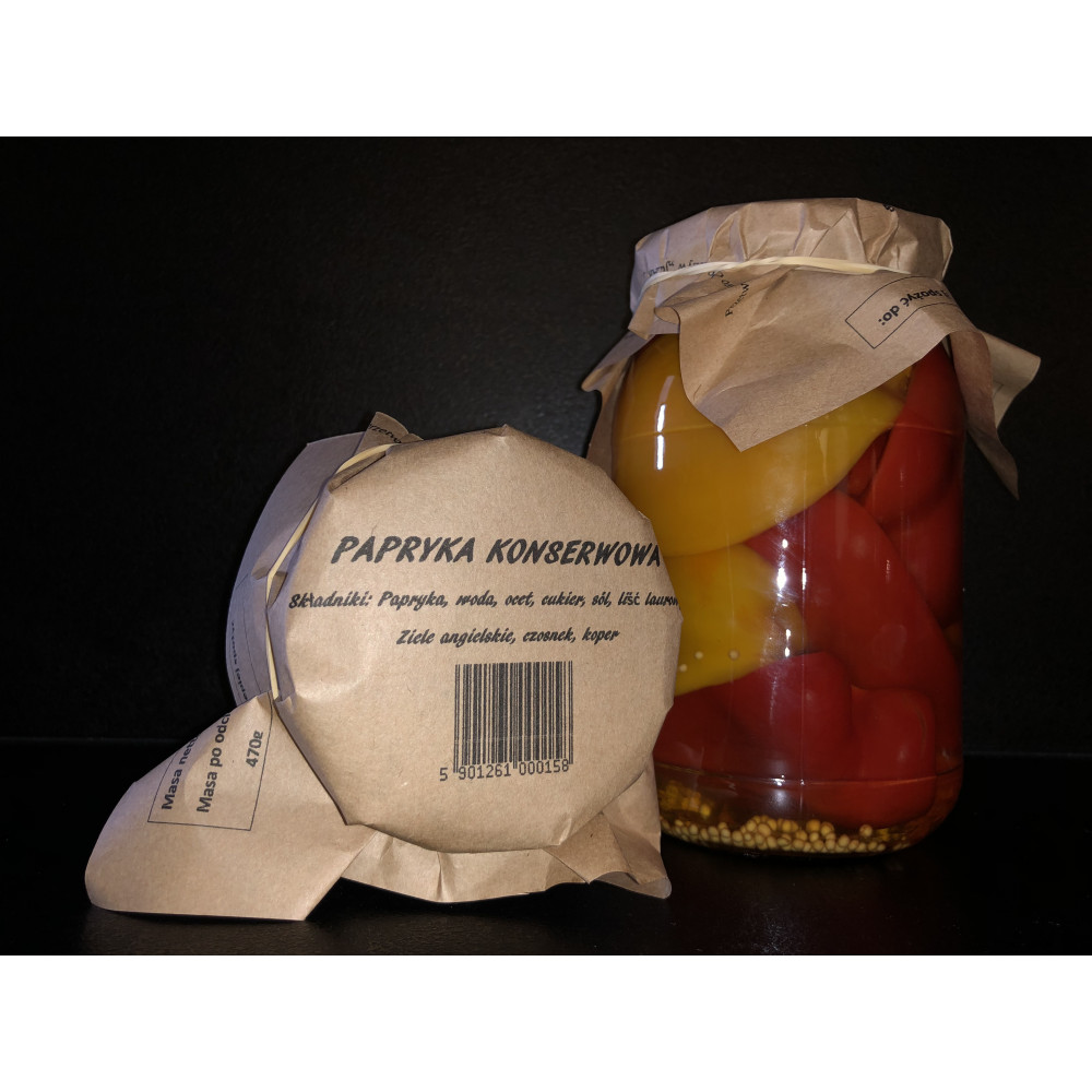 PAPRYKA KONSERWOWA 900ml